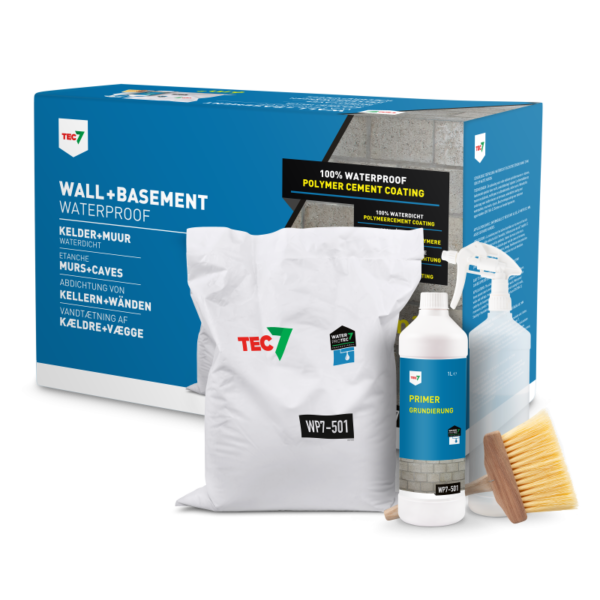 WP7-501 Kelder en muur waterdicht set 10 kg + 1 liter