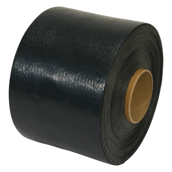 Dpc folie Pandser zwart 150 mm breed rol a 50 meter