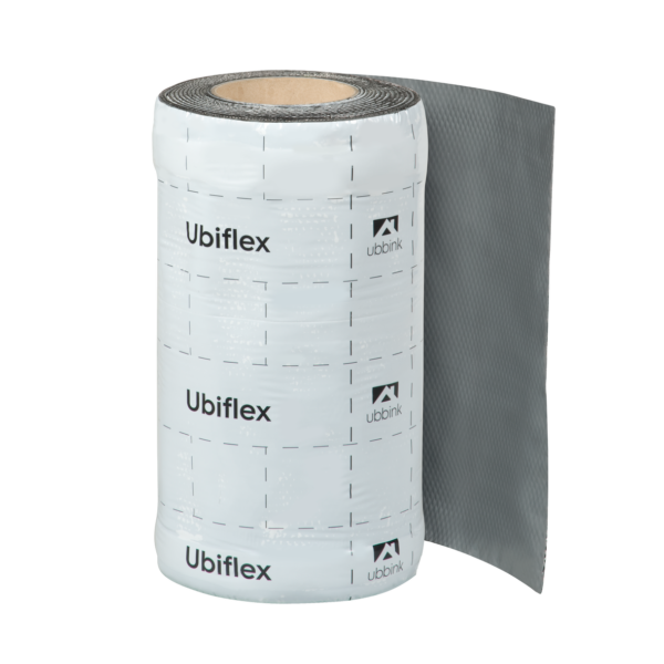 Ubiflex Finio  loodvervanger 300 mm breed grijs  rol a 5 meter - Afbeelding 2