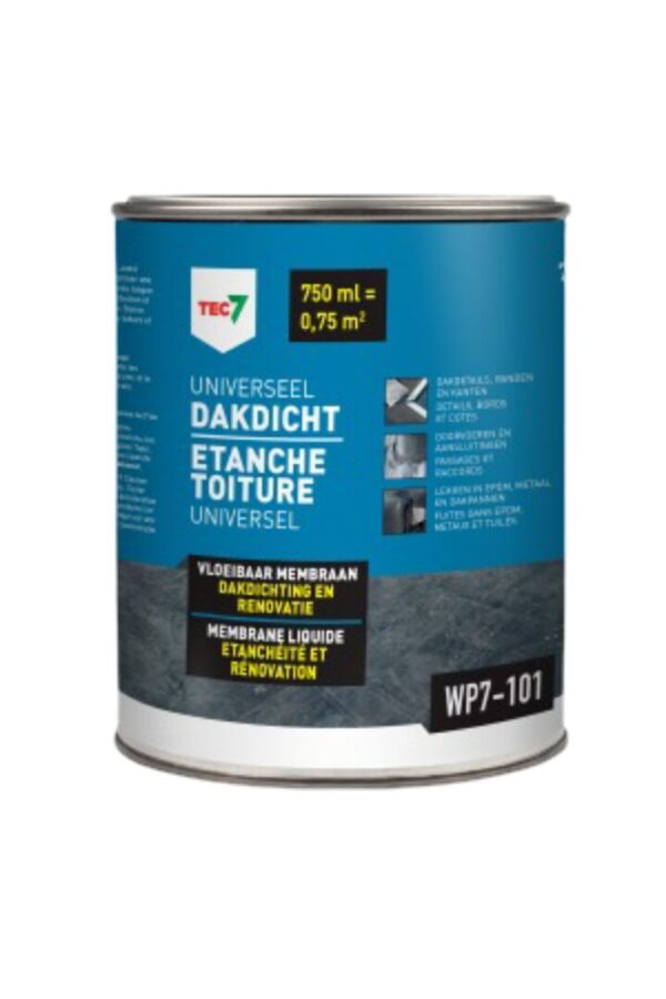 Dakdicht universeel Tec 7 WP7-101 blik a 750 ml