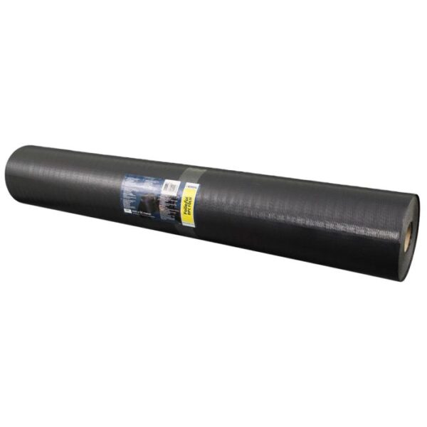 Dpc folie Pandser zwart 1000 mm breed rol a 50 meter