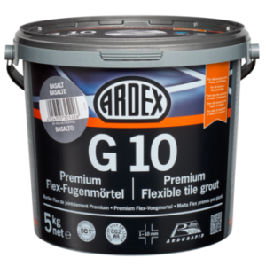 Ardex G10 premium flex voegmortel emmer 5 kg Zandgrijs